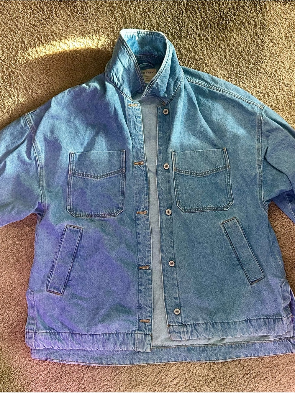 Free People “We the free” Avery Jean Jacket - Picture 2 of 5